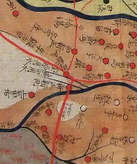 安政の洪水絵地図(拡大)