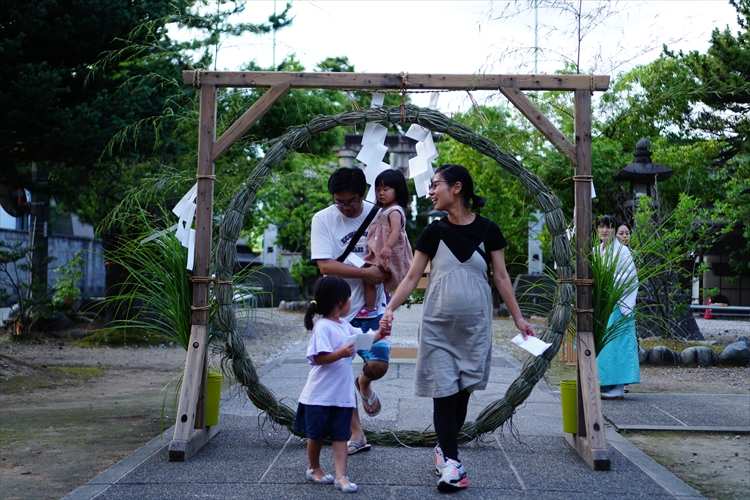 夏越大祓・茅の輪神事