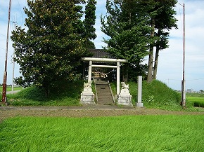 水橋　中馬場　神明社