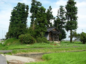 水橋　中馬場　八幡社