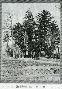 昭和初期の鎮守の杜